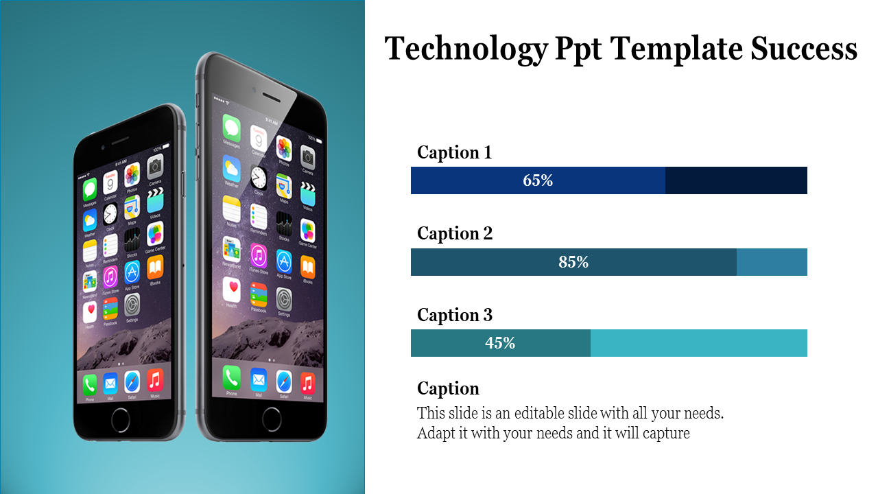 Free - Editable Technology PPT template and Google Slides themes